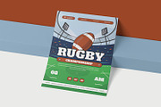 Rugby - Flyer, a Print Template by VUNIRA (Thumbnail 2 of 2)