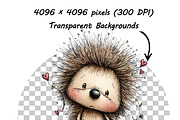 Valentine Lovers Whimsical Animals, an Illustration by one-touch (Thumbnail 13 of 13)