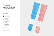 Cosmetic Tube Mockup Set, a Packaging Mockup by graphypix (Thumbnail 2 of 4)