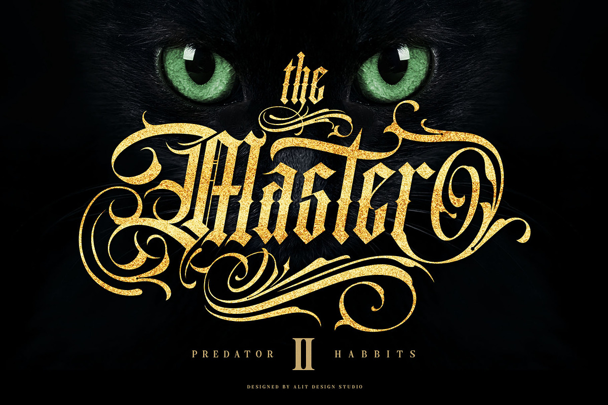 Black Famous Typeface, a Blackletter Font by alit design (Photo 3 of 20)
