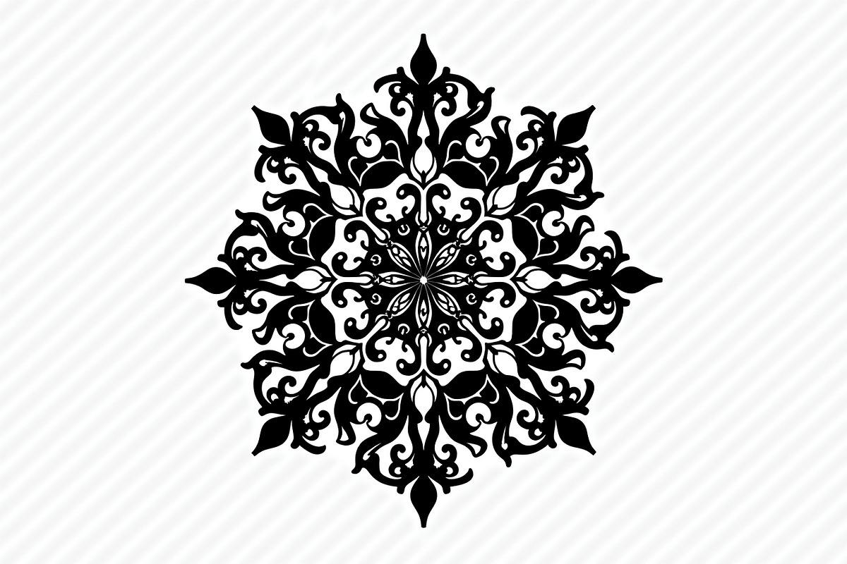 Elegant Mandala Design Set, an Illustration by Amazin_art (Photo 2 of 9)