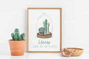30x40 frame mockup wood 3:4, a Print Template by Grace White (Thumbnail 2 of 4)