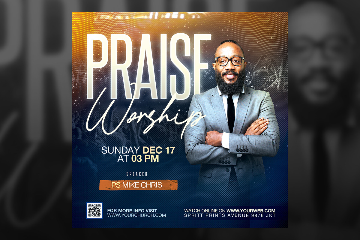 Church Flyer, a Flyer Template by drimerz (Photo 2 of 2)