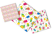 Summer Tropical Fruits Pattern, a Pattern Graphic by OK Design (Thumbnail 3 of 5)