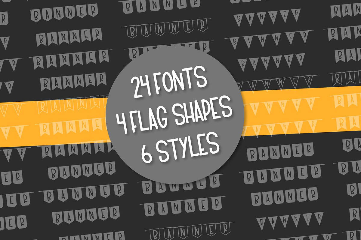 The Big Ole Banner Bundle - 24 Fonts preview 3