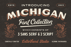 MIchigan - Font Collection