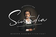 Sintadia Font, a Handwritten Font by albert_kalingga (Thumbnail 1 of 6)