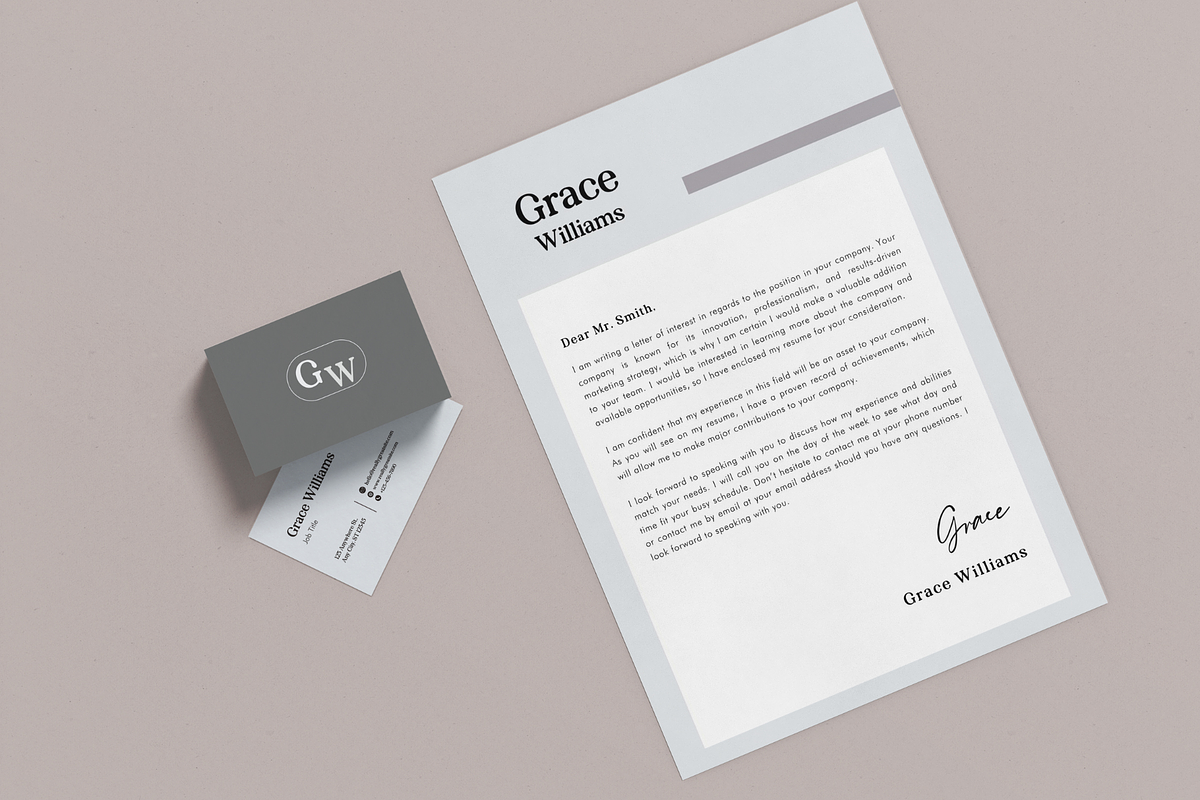 Grace Canva Logo & Brand Kit, a Branding & Logo Template by Amado Brand Design Studio (Photo 4 of 6)