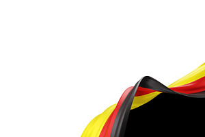 Germany flag, an Illustration by ArtBackground