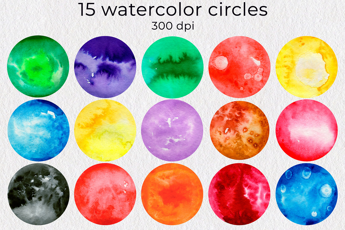 Watercolor brush stroke clipart, a Texture Illustration by AnastasiaWatercolor (Photo 5 of 9)