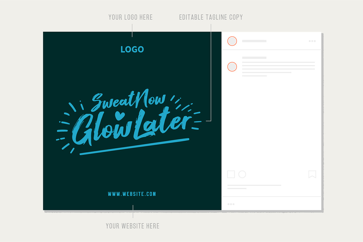 Illustrated Social Media Kit #2, a Social Media Template by Wilsonkjc (Photo 5 of 5)