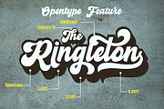 The Magniton - Retro Script, a Script Font by MJB Letters (Thumbnail 5 of 10)