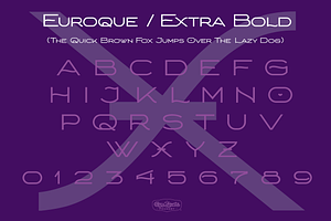 Euroque Extra Bold