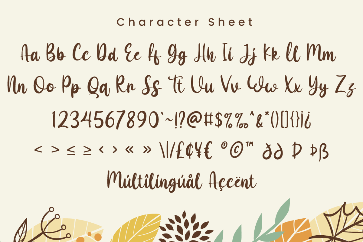 Maple Memories, a Script Font by Attype (Photo 7 of 8)