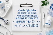 Prescripto - Medical Healthcare Font, a Sans Serif Font by HipFonts (Thumbnail 5 of 10)