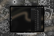 140+ procreate celestial stamps, a Brush Add-On by laura.design (Thumbnail 7 of 8)
