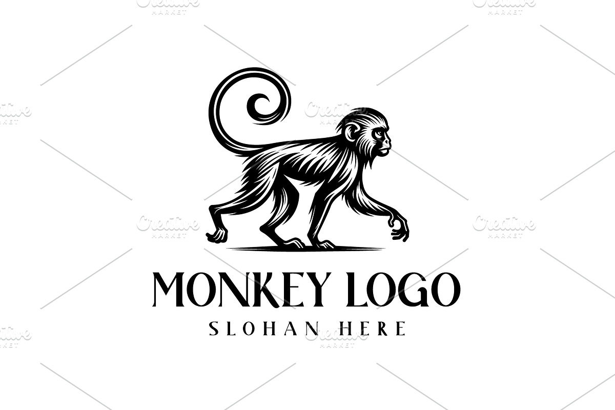 Monkey Logo, a Branding & Logo Template by Pixes (Photo 1 of 2)