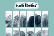 Watercolor Procreate Brush Set, a Brush Add-On by Cynlop Ink (Thumbnail 3 of 10)