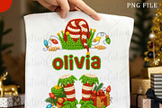 Crochet Personalized Christmas Elf P, an Illustration by OK Design (Thumbnail 3 of 4)