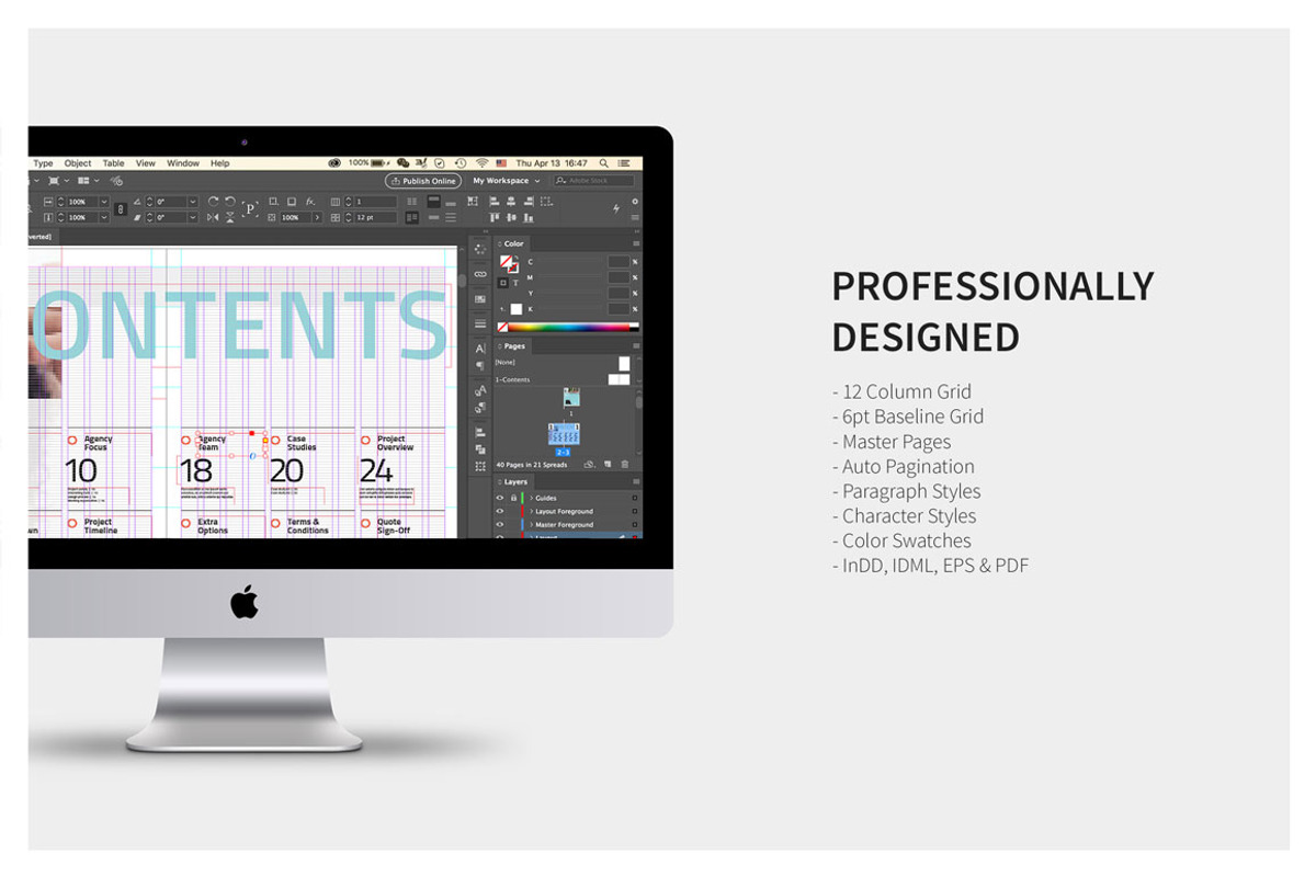 Project Proposal Template 009, a Brochure Template by ID Vision Studio (Photo 13 of 16)