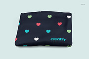 Fleece Blanket Mockup Set, a Product Mockup by creatsy4 (Thumbnail 2 of 8)