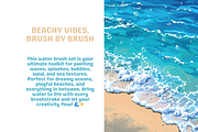 Procreate Water Brushes, a Brush Add-On by Cozy Brushery (Thumbnail 3 of 9)