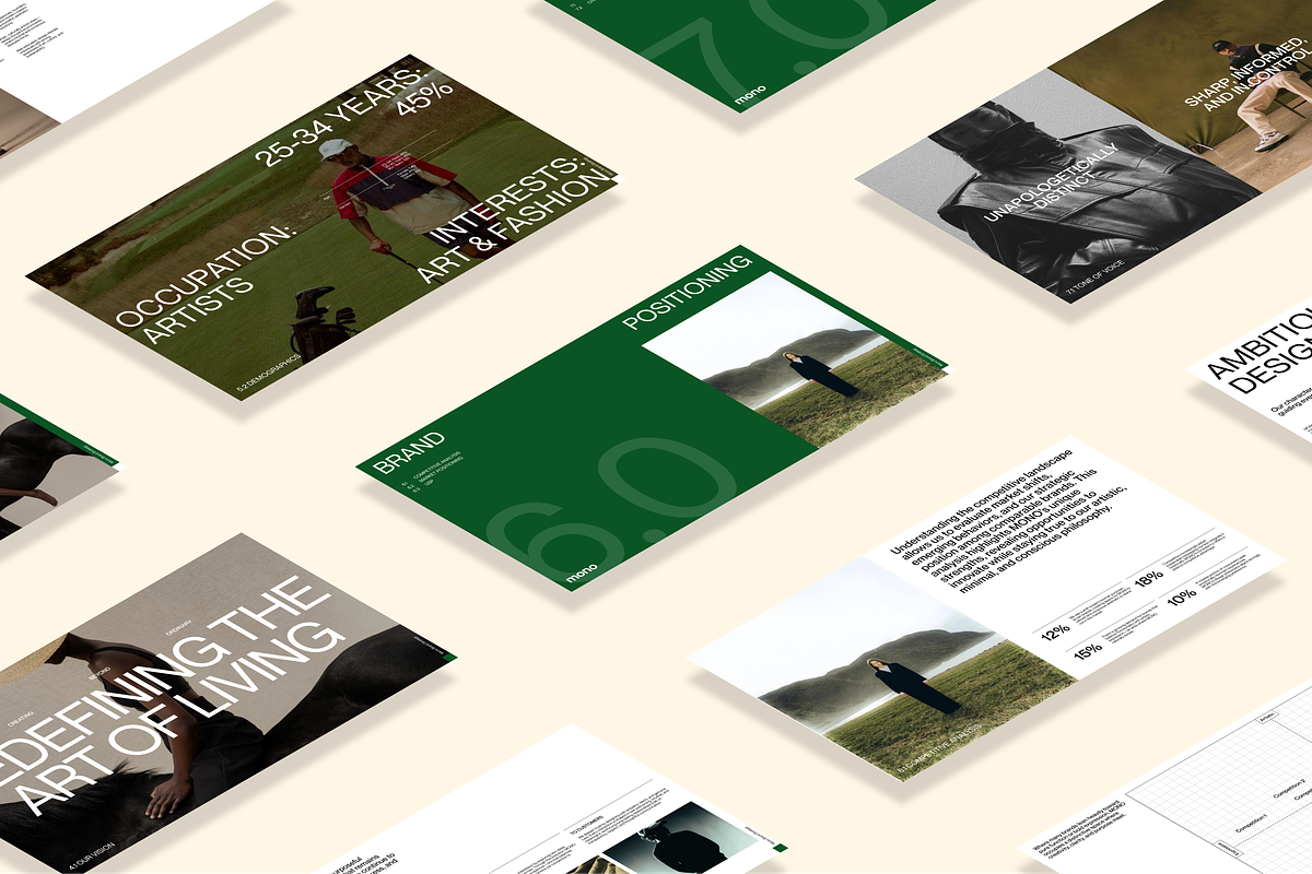 Brand Strategy Template, a Presentation Template by Monolime (Photo 8 of 9)