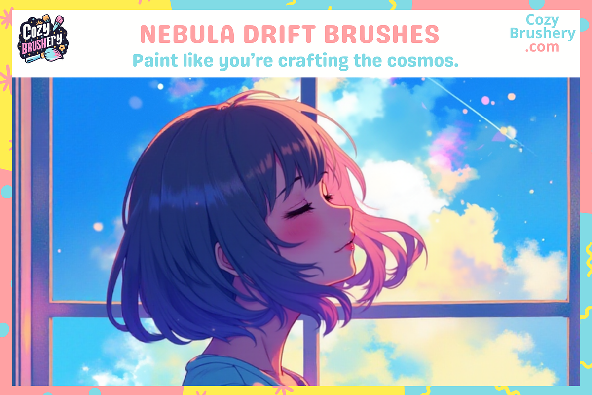 Procreate Atmosphere Partical Dust, a Brush Add-On by Cozy Brushery (Photo 4 of 7)