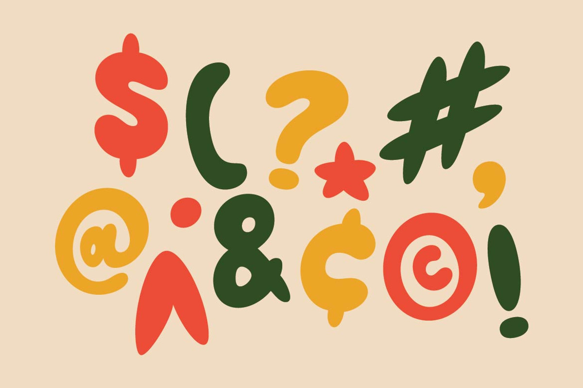 GF Magic - Retro Groovy Font, a Sans Serif Font by GroovyFontCo (Photo 9 of 9)