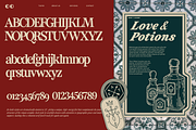ZT Otez Retro Serif - 90 fonts, a Serif Font by zelow type (Thumbnail 11 of 15)