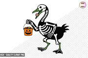 Halloween Goose Skeleton Sublimation, a Graphic by crative8112 (Thumbnail 5 of 10)