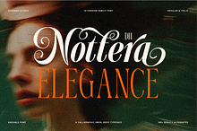 Dh Nottera Elegance - 7 Fashion Font