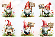 Hello Spring Gnome, an Illustration by RobertsArt (Thumbnail 4 of 7)