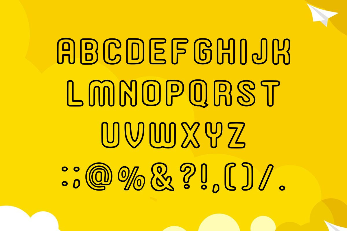 Round Line, a Serif Font by Fourteen Letter (Photo 7 of 8)