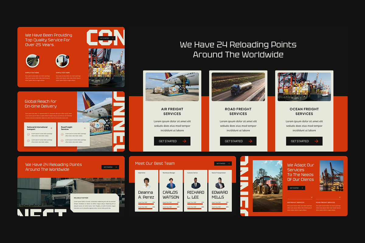 Logistic Google Slides, a Presentation Template by YossyOneStd (Photo 5 of 7)
