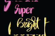 Lettering Brushes for Procreate, a Brush Add-On by byMariZen (Thumbnail 7 of 7)