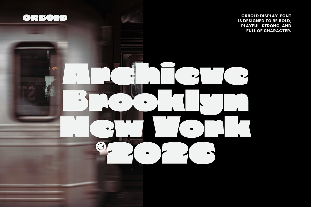 Orbold - Bold Font, a Sans Serif Font by limitype (Photo 4 of 12)