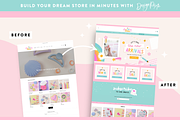 Fun Rainbow Shopify Theme, a Shopify Template by Design Pixie (Thumbnail 4 of 10)