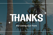 Wadingr | Summer San Serif Display, a Sans Serif Font by twinstd (Thumbnail 10 of 10)