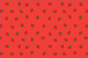 9 Seamless strawberry pattern swatch, a Pattern Graphic by Salty Lunch (Thumbnail 5 of 10)