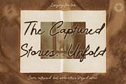 Drifting Ink - Script & Sans, a Script Font by Setara Langit CreativeStd (Thumbnail 3 of 10)