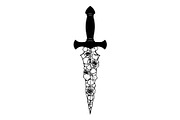 Ornamental Dagger Silhouette Bundle, an Object Illustration by Gaye Art (Thumbnail 29 of 31)