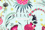 Pink Petals Bold Floral Pattern, a Pattern Graphic by TSTUDIO (Thumbnail 1 of 10)