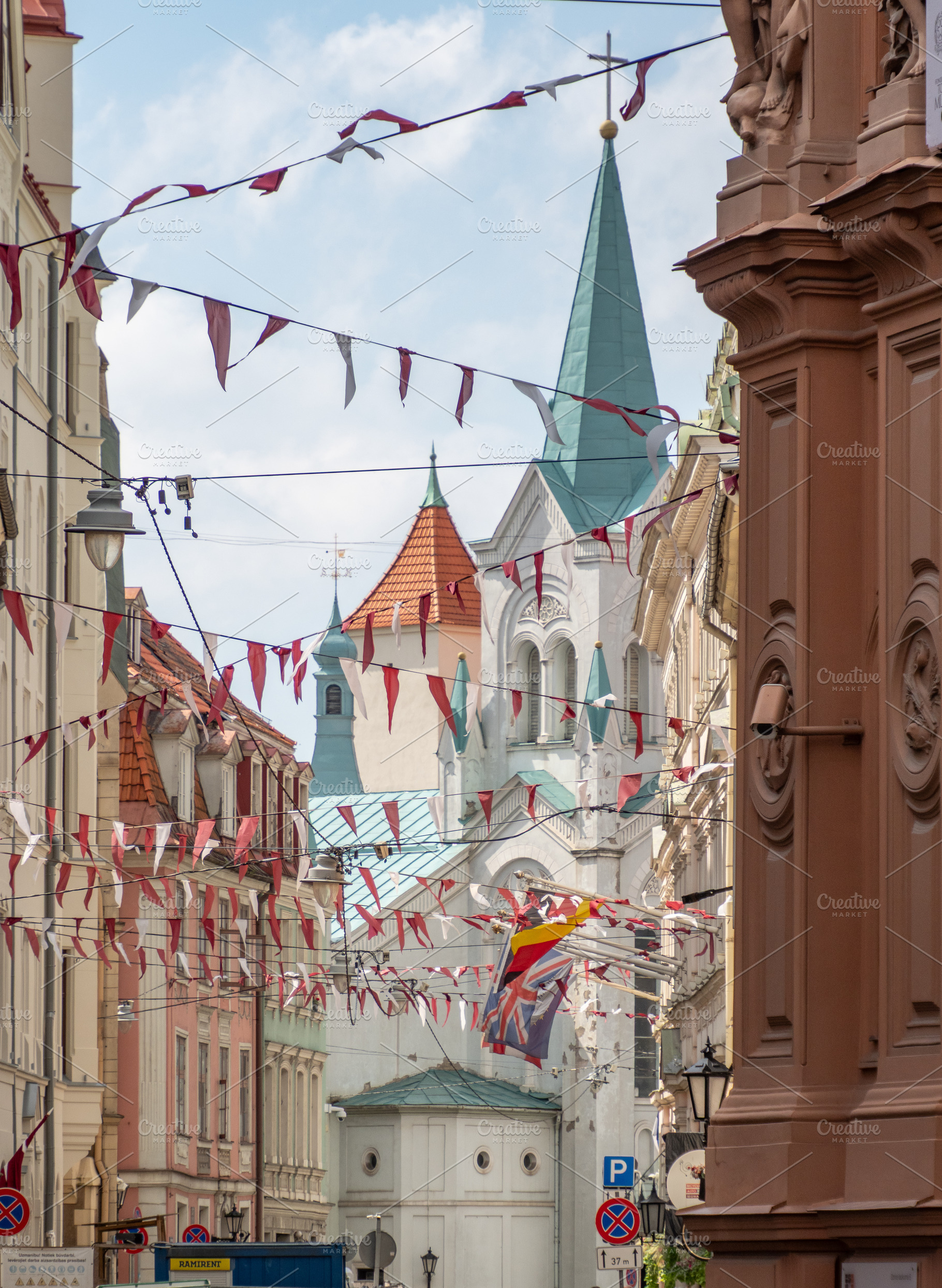 Old Town district of Riga, Latvia, a Photo by Annakaroline
