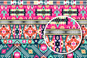 Geometric Boho Aztec Patterns, a Pattern Graphic by tomuato (Thumbnail 3 of 4)