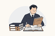 Inside the Legal Mind Illustration, an Object Graphic by Jump Studio (Thumbnail 6 of 12)
