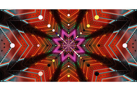 Vibrant geometric pattern with, a Textures & Material 3D Model by hakuluart