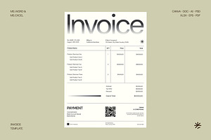 Invoice Template - Gramee, a Stationery Template by fakhroo