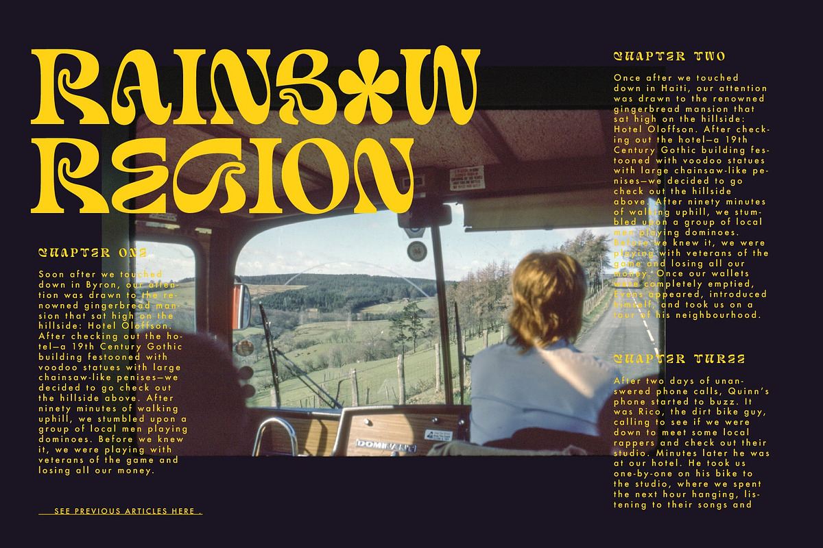 The Retro Font Collection, a Sans Serif Font by Tropical Type (Photo 13 of 49)