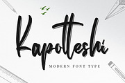Kapotteshi, a Handwritten Font by Megatype (Thumbnail 1 of 9)